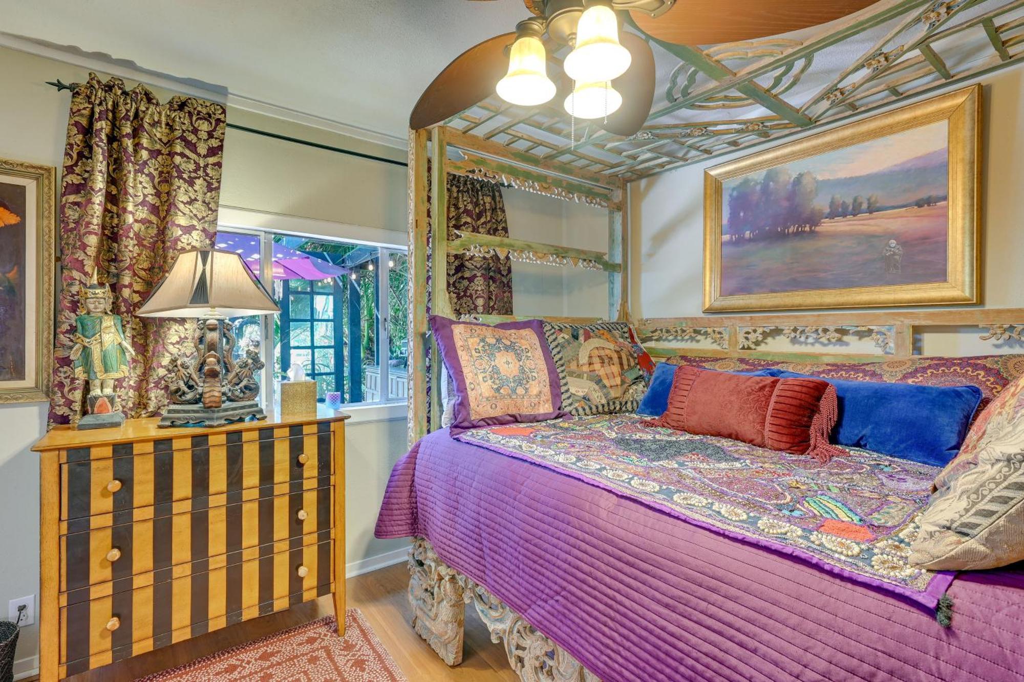 Bohemian Wonderland Benicia Bungalow With Pergola! Bagian luar foto